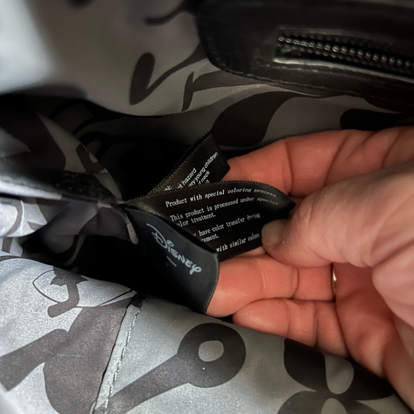 Loungefly Black and Pink Cartoon Tote - Picture 6 of 12